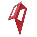 45/90 Degree Gauge Angle Ruler Carpenter Measuring Woodworking Tool (Red) Newly