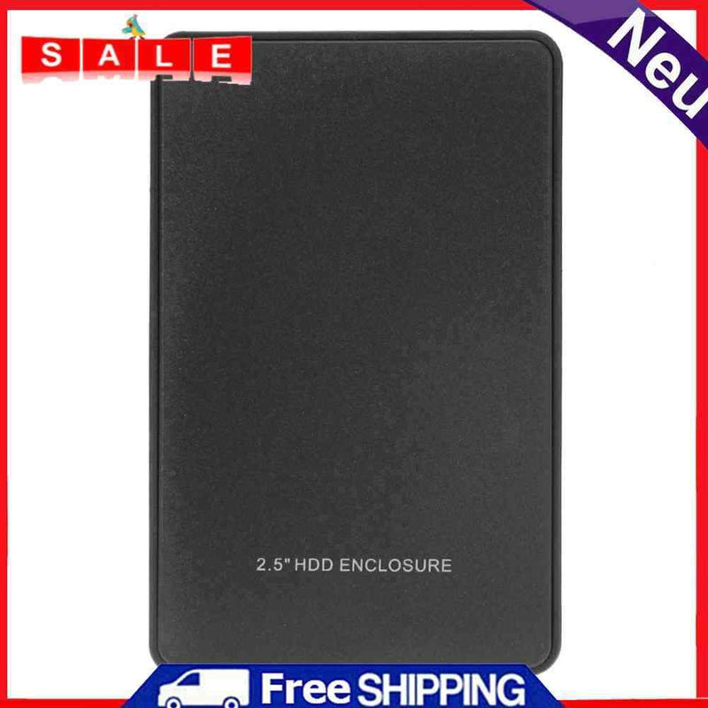 2.5 inch USB 2.0 SATA Mobile Solid State Drive Case External SSD Box Support 2TB