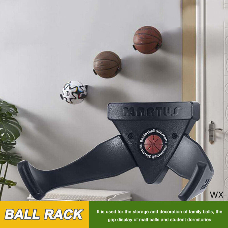 Rugby Gymnastics Ball Storage Organizer Multifunction Basketball Football F