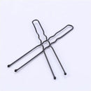 3 Styles Metal Wavy Hair Clips Girls Headwear U-Shaped Hairpins Bobby Pin