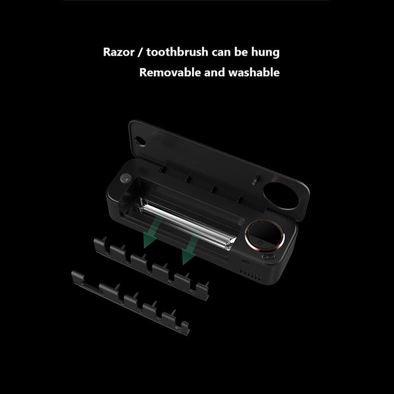 #A UV Bath Shelf Home Gadget Toothbrush Holders Rechargeable for Bathroom Toilet