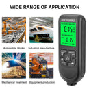 0-2000um Film Thickness Meter Digital Display Thickness Coating Meter for Fe/nfe