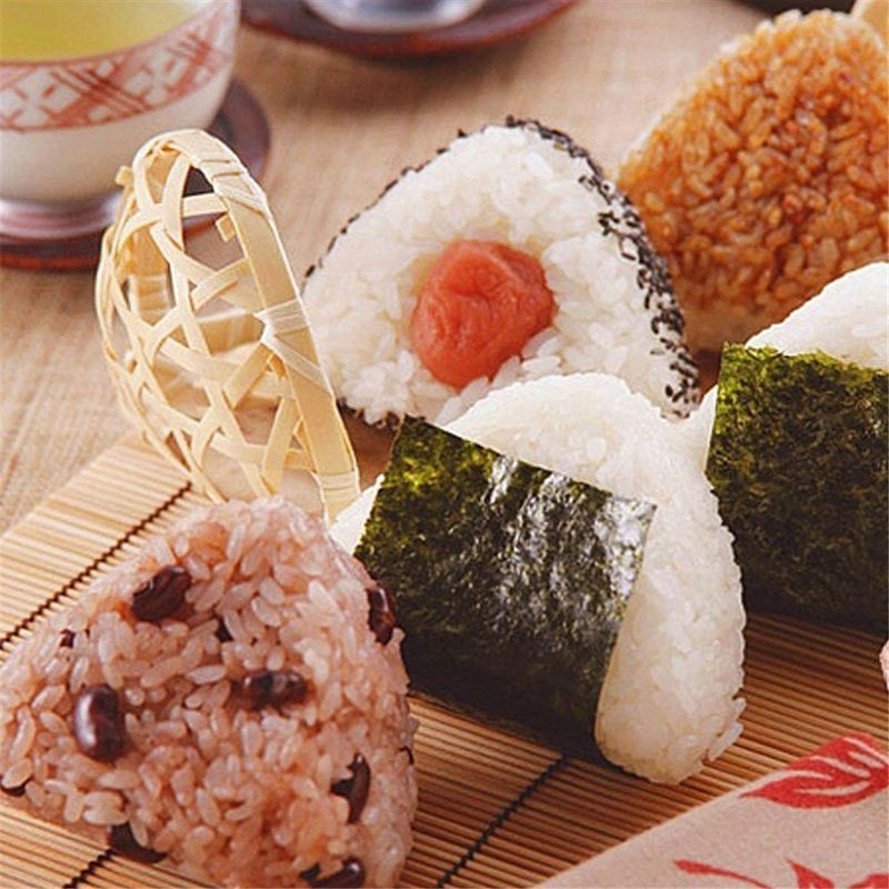 DIY Decorating Triangular Form Food Press Rice Ball Maker Sushi Onigiri Mold