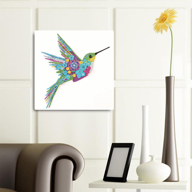 5D Partial Special Shaped Diamond Painting Hummingbird Poster Kit (up251) Newly