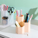 Plastic Desk Pen Holder School Office Stationery Large Capacity Makeup Storage