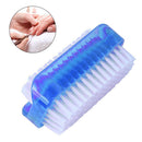 Sided Dust Cleaning Nail Cleaning Scrubbing Brushes Manicure Tools Nail Brush