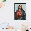 Jesus(1) 14CT Cross Stitch Embroidery Threads Set Print Needlework (R247) Newly