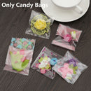 Packages OPP Bags Candy Bag Self-Adhesive Cute Bow Design Plastic Cookie Pocket