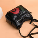 Hit Color Crossbody Satchel Bags Leather Women Shoulder Messenger Handbags