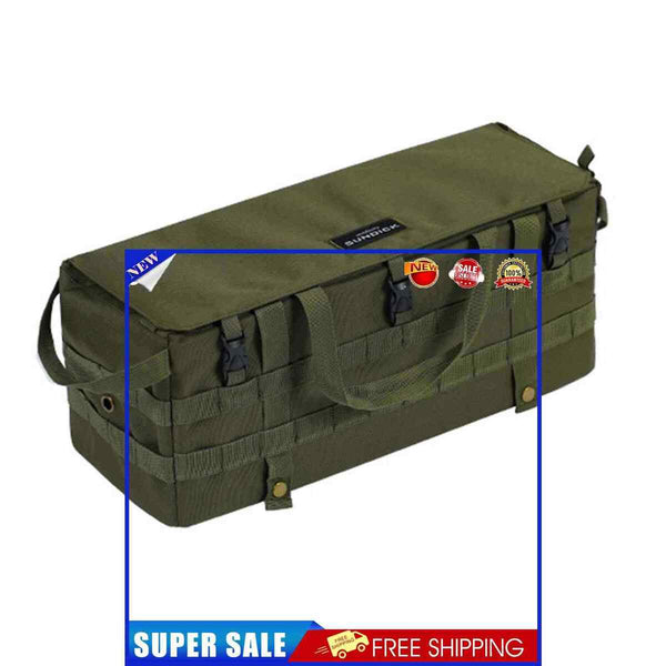 #A Storage Bags - Outdoor Camping Molle Oxford Cloth Hanging Pocket for Desk Sid
