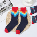 Matching Funny Casual Combed Cotton Men's Socks Casual Dress Winter Socks
