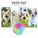 Glowing Molar Ball Color Resistant Bite Elastic Flashing Pet Ball (Matte) Newly