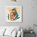 Full Embroidery Print 3 Strands 11CT Jesus Nativity Kit Stamped DIY Cross Stitch