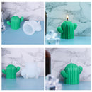 Cactus Candle Silicone Mold Aromatherapy Plaster Ornaments DIY Making Kit Crafts