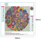 5D DIY Full Drill Diamond Painting Colorful Pattern Cross Stitch Embroidery