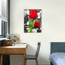 Diamond Painting Valentine Love Rose Full Round Drill Picture of Rhinestone K