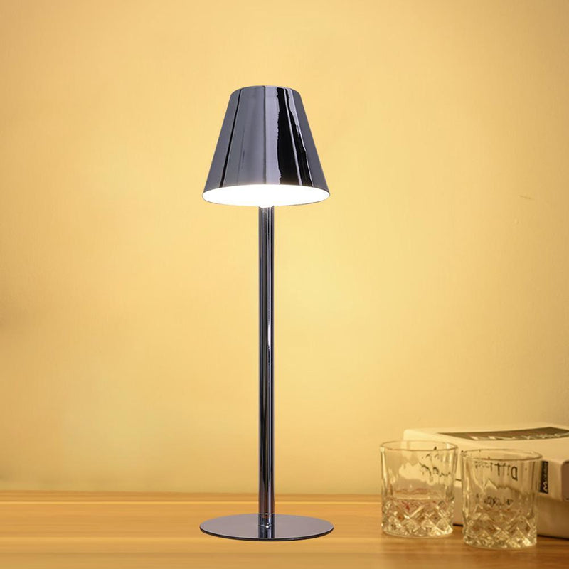 Modern LED Desk Lamp Bar Rechargeable Touch Living Room Reading Light (C)