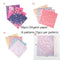 DIY craft Handmade Square Origami  Cherry Blossom Scrapbooking  Folding Papers