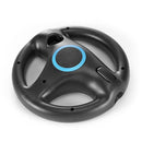 Steering Wheel for Nintend Wii Mario Racing Games Remote Controller (Black)