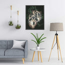 Full Cross Stitch 11CT Wolves Counted DIY Animal Wall Art Crafts Home Decoration
