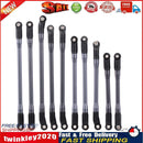10pcs Metal Link Plastic End Rod for 1/10 RC Crawler Axial SCX10 II Parts Newly