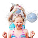 4pcs Water Bomb Splash Balls Silicone Pool Water Balloons (Circle Mixed)