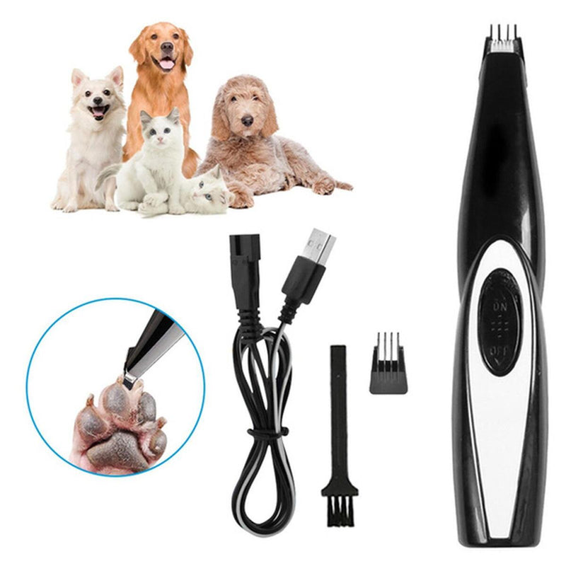 Dog Clippers Professional Rechargeable Pet Foot Hair Trimmer Dog Growing Clippe~