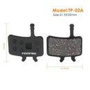 Mountain Bike Metal Disc Brake Pads for Shimano M446 355 395 BB5 (TP-02A) Newly