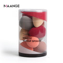MAANGE 10Pcs Makeup Foundation Sponge Drop Shape Super Soft Mini Cosmetic puff