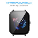 Watch Protective Film Cover for Amazfit GTS3 Screen Protector Case (Black)