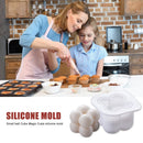 Silicone Molds Balls Cube Shape Handmade Soap Wax Candle Making DIY Mould