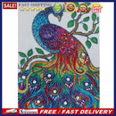 5D DIY Special Shaped Diamond Painting Peafowl Cross Stitch Craft Kit Wall