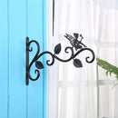 Wrought Iron Hanging Flower Basket Decorative Hanger Bracket (Flower Fairy)