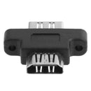 HDMI Female to Female Adapter Screw Lock Panel Cable Extender Male