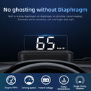 C100 OBD Car HUD OBD2 II Head Up Display Overspeed Warning Alarm System