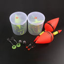 Fishing Floating Space Beans Hook Set Outdoor Float Bobber Connector (12)