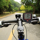 SUNDING 548B Waterproof MTB Bike Timer Bicycle Digital LCD Odometer Speedometer