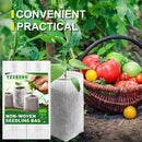 10pcs Biodegradable Nursery Plant Growing Bags Nonwoven Seedling Planter Pouch