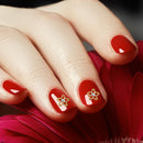 10pcs Glitter Metal Rhinestone Nail Art Charm DIY Manicure Decor (Star)