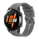 Silicone Watch Band for Huawei Watch GT2 46mm/GT 2e Watch Strap (Grey) Newly