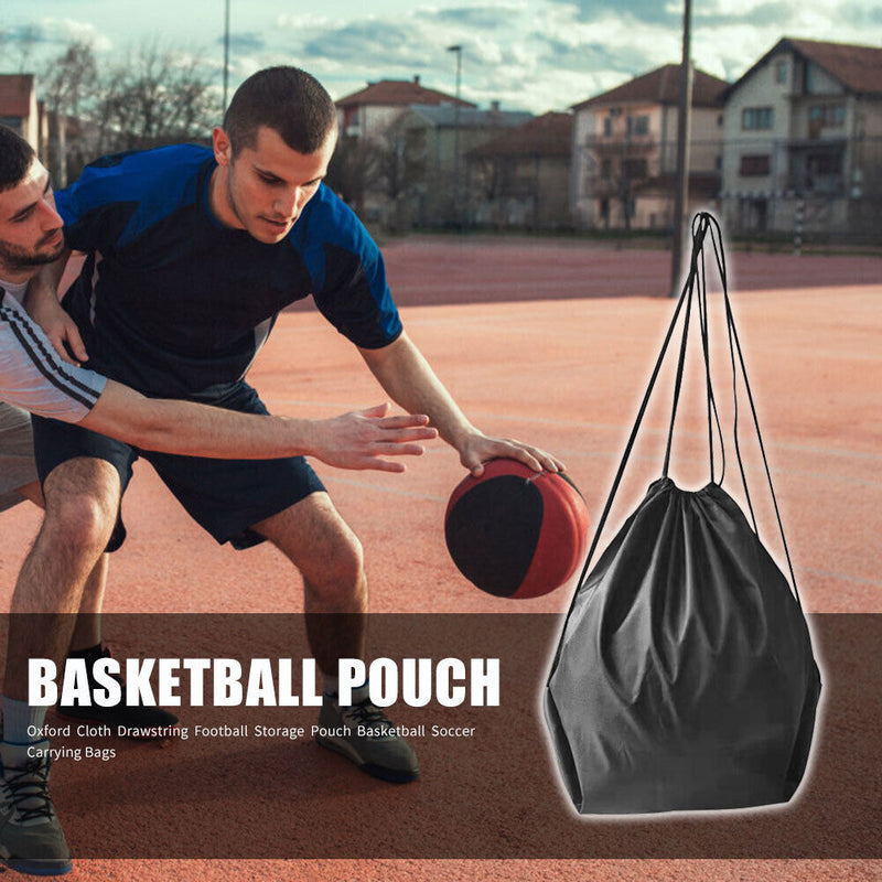 Oxford Cloth Drawstring Volleyball Storage Basketball Soccer Carrying Bags Newly