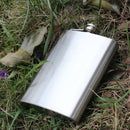 8Oz Stainless Steel Portable Camping Wine Bottle Whisky Pot Flask Flagon