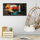 Part Drill Special Shape Rhinestone Painting Kit DIY 5D Mosaic Waterfall Drawing