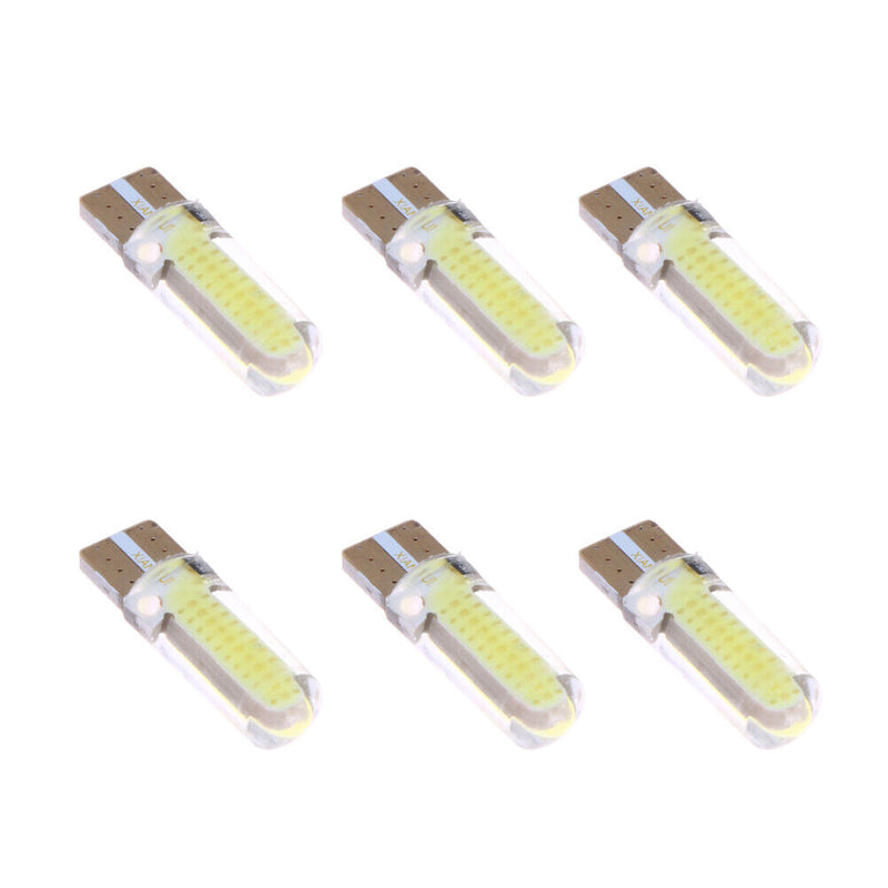 4 X W5W 168 T10 3W Shows Wide Light Silicone License Plate Reading Lamp Newly