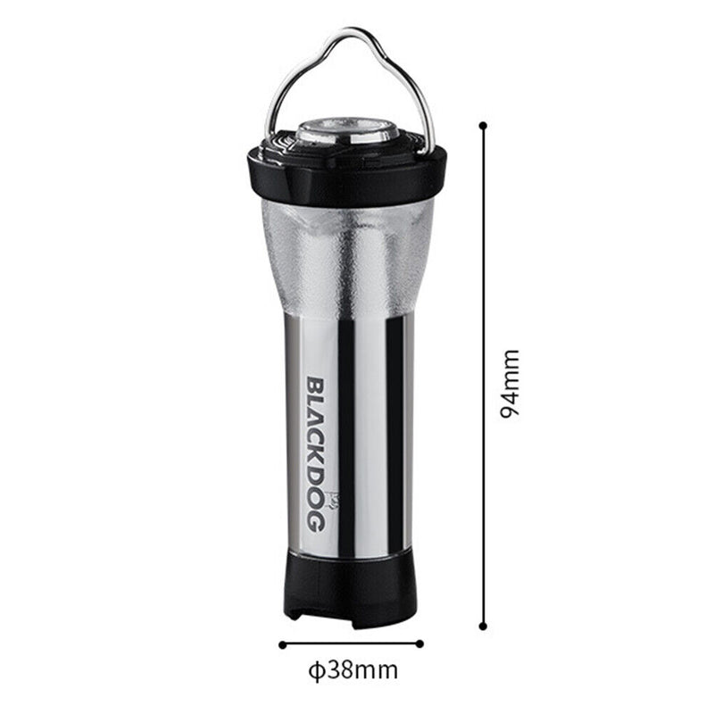 2"" 1 2600mAh USB Rechargeable LED Lamp 3 Mode Waterproof Camping Flashlight