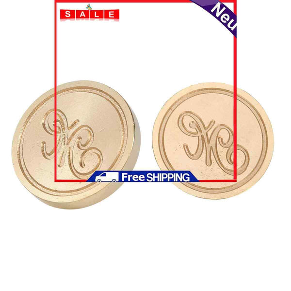 Wax Seal Stamp, Roman Alphabet Sealing Wax Brass Heads for Wedding Envelopes
