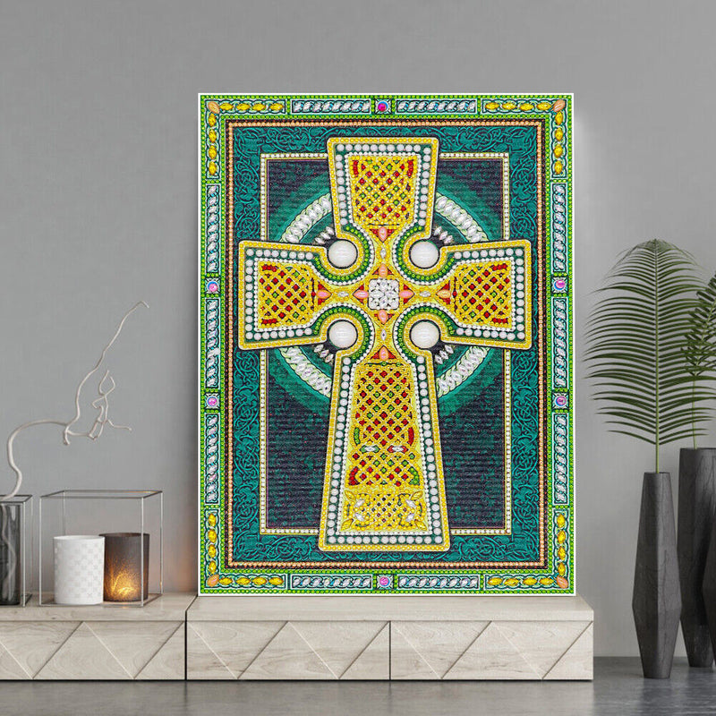 5D DIY Special Shaped Diamond Painting Cross Embroidery Cross Stitch Kit De