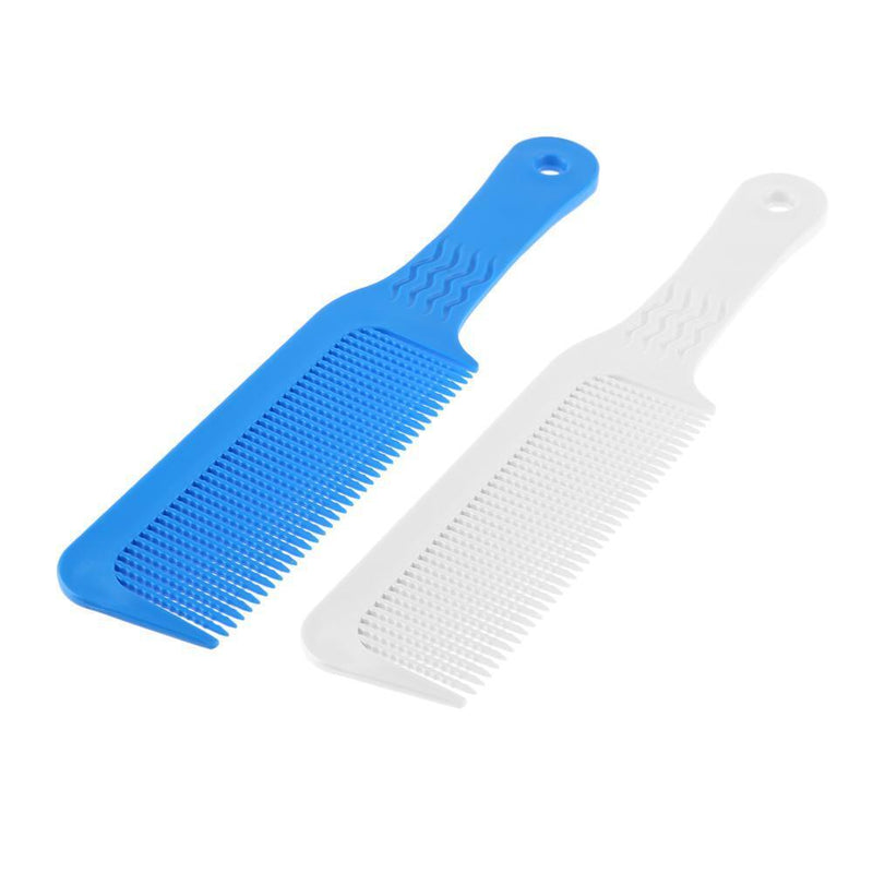 Plastic Wave Pattern Comb Flat Haircut Comb for Pro Salon Hairdressing Tool