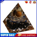 Ogan Pyramid Handmade Crushed Stone Crystal Energy Pyramid Jewelry (D)