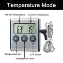 Remote Digital Cooking Food Meat Thermometer with Probe For Grill P2V2 S3J4 N1K8